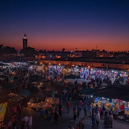 شقة Magnifique Duplex A Marrakech مراكش المظهر الخارجي الصورة